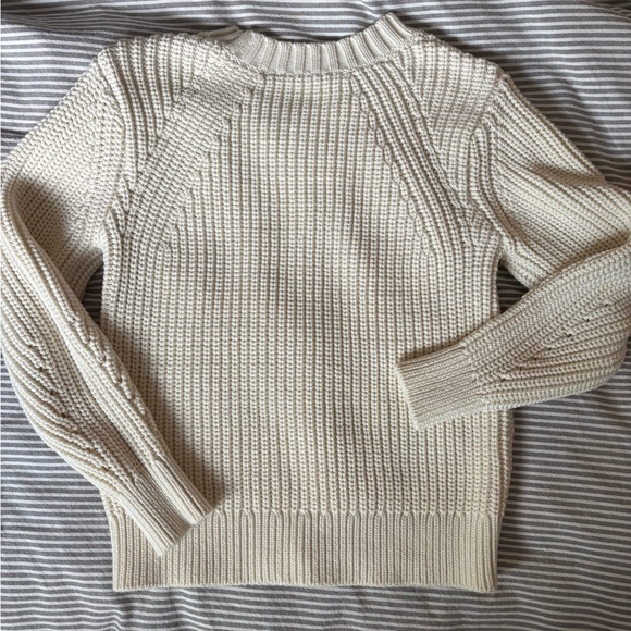Everlane Cream Women's Crew Neck Sweater, size small - Picture 6 of 6